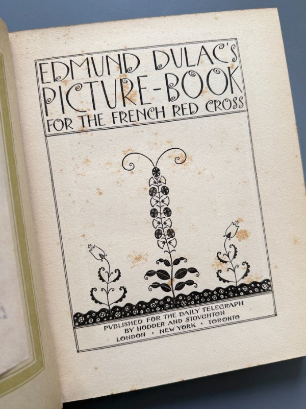 Edmund Dulac's picture-book for the french Red Cross - The Daily Telegraph, 1915