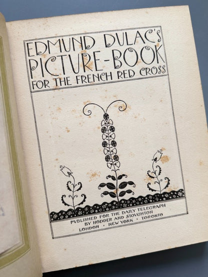 Edmund Dulac's picture-book for the french Red Cross - The Daily Telegraph, 1915