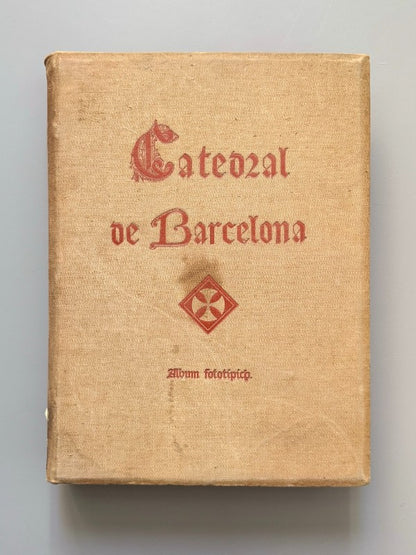 Álbum fototípich de la Catedral de Barcelona - Estampa de Lluís Tasso Serra, 1888