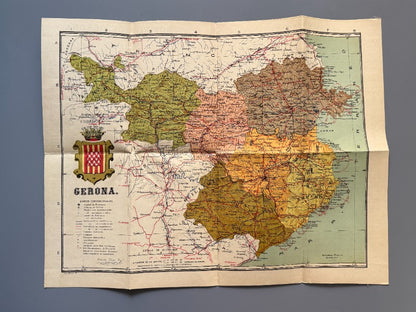 Gerona. Benito Chias Carbó (colección de Cartas Corográficas) - Editorial Martín