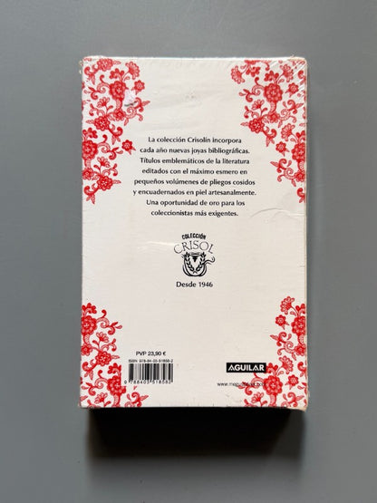 El público, Diván del Tamarit, Sonetos del amor oscuro, Federico García Lorca (Crisolín) - Aguilar