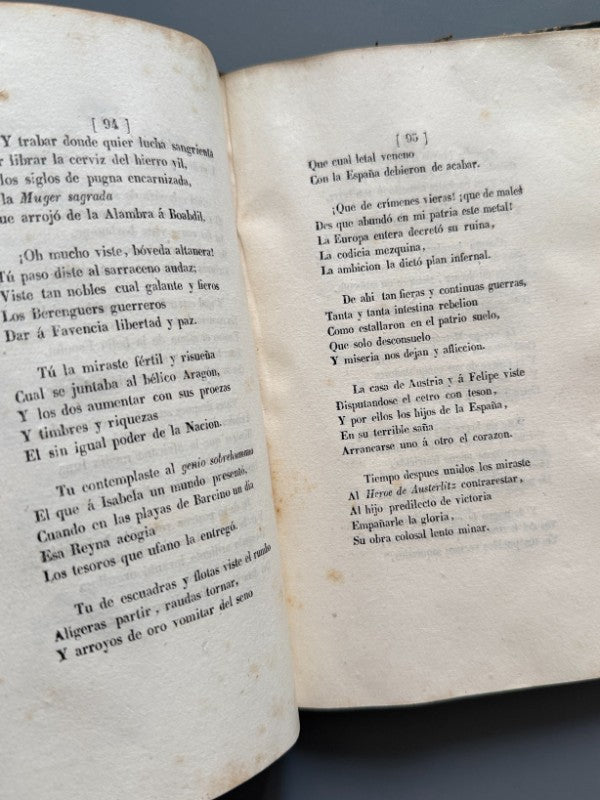 Poesías de Doña Josefa Massanés - Imprenta de J. Rubió, 1841