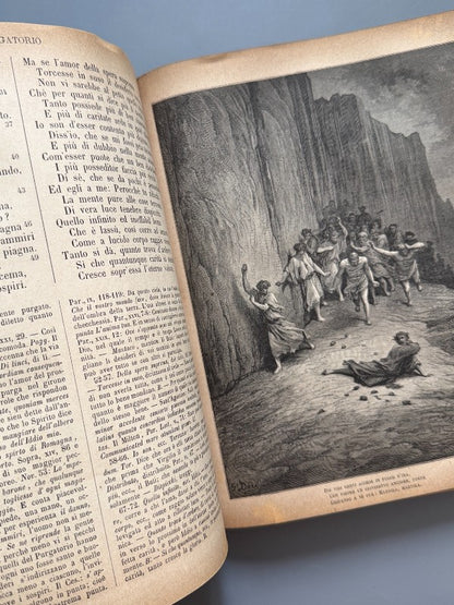 La Divina Commedia, Dante Alighieri (Gustave Doré) - Stablimento dell'Editore Edoardo Sonzogno, 1880