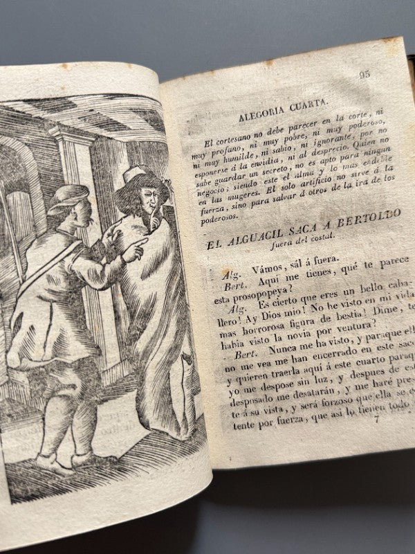 Historia de la vida, hechos y astucias del rústico Bertoldo - Juan Francisco Piferrer, 1844