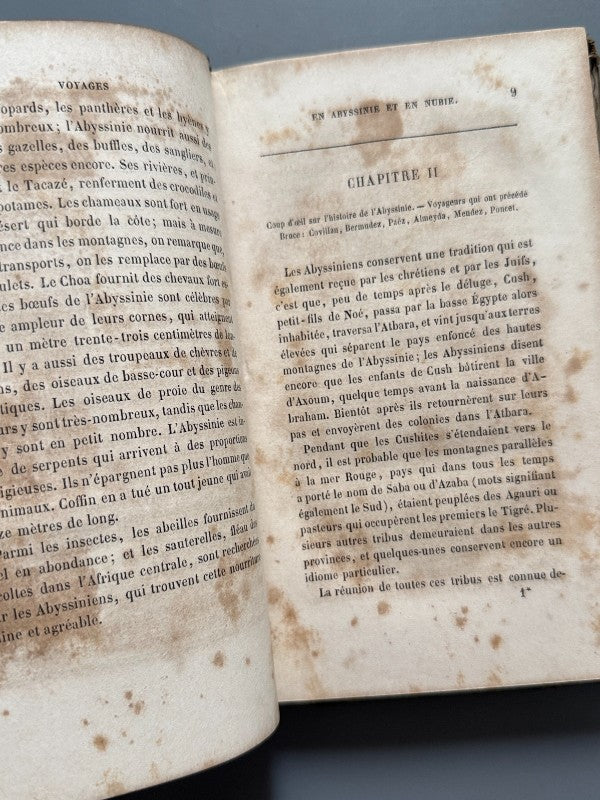 Voyages en Abyssinie et en Nubie, Henri Lebrun - Alfred Mame, 1861