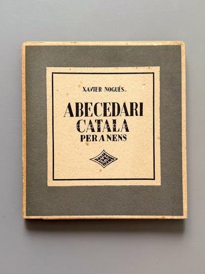 Abecedari català per a nens, Xavier Nogués - Salvat-Papasseit Llibrers, 1920