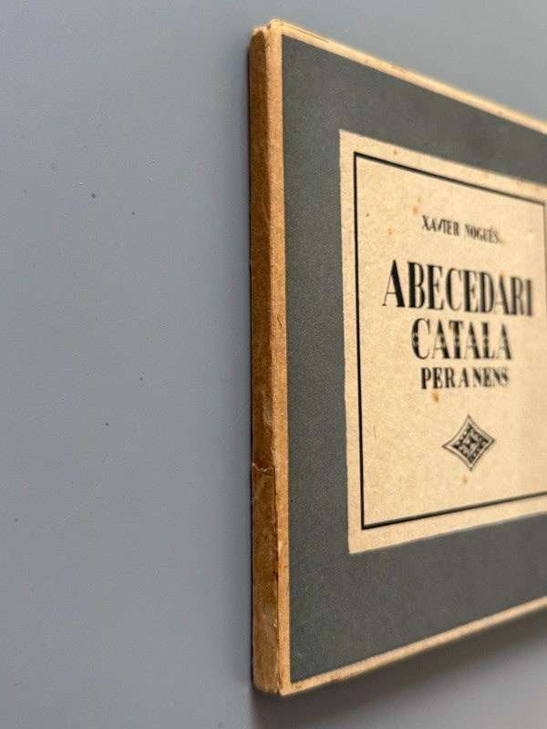 Abecedari català per a nens, Xavier Nogués - Salvat-Papasseit Llibrers, 1920
