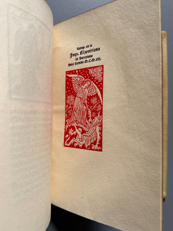 Garí: Tradició Catalana, Apeles Mestres - Imprenta Elzeveriana, 1942