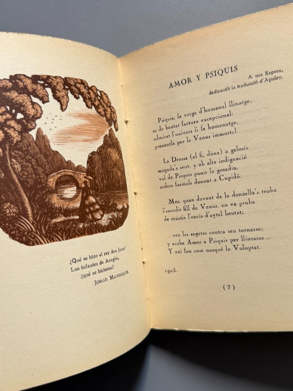 Sonata en tres tiempos, Ramón Miquel y Planas (ej. nº143 Joan d'Ivori) - Imprenta Altés, 1939