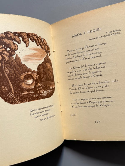 Sonata en tres tiempos, Ramón Miquel y Planas (ej. nº143 Joan d'Ivori) - Imprenta Altés, 1939