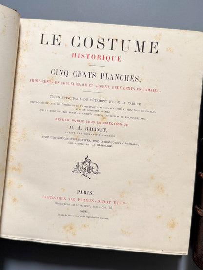 Le costume historique, M. A. Racinet - Libraire de Firmin-Didot et Cie, 1888 - Antigularia (detalle 3)