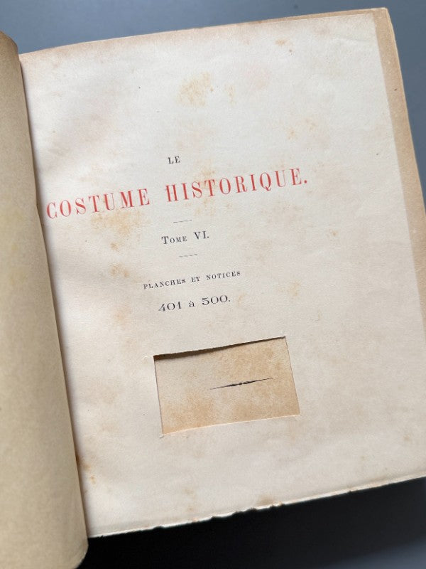 Le costume historique, M. A. Racinet - Libraire de Firmin-Didot et Cie, 1888 - Antigularia (detalle 17)