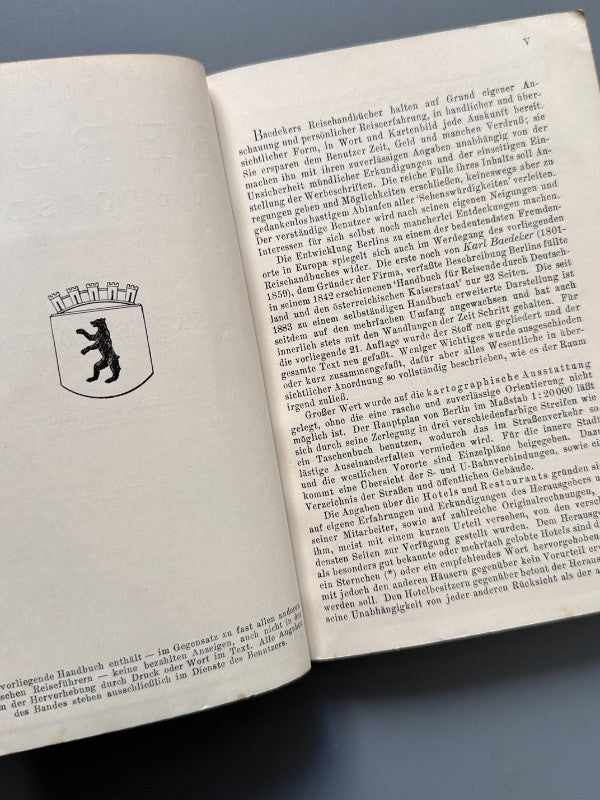 Berlin und Potsdam (Olimpiadas de Berlín 1936), Karl Baedeker - Leipzig, 1936 - Antigularia (detalle 5)