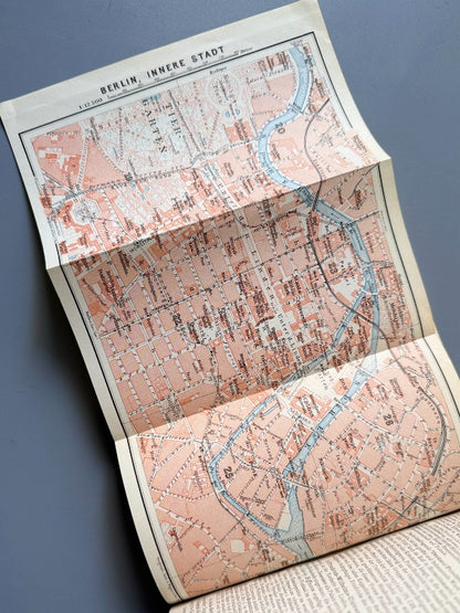Berlin und Potsdam (Olimpiadas de Berlín 1936), Karl Baedeker - Leipzig, 1936 - Antigularia (detalle 7)