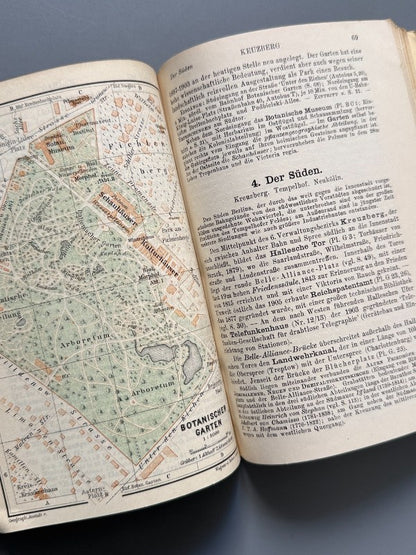 Berlin und Potsdam (Olimpiadas de Berlín 1936), Karl Baedeker - Leipzig, 1936 - Antigularia (detalle 8)
