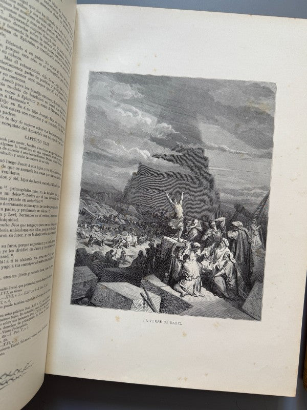 La Sagrada Biblia. Félix Torres Amat - Editorial Montaner y Simón, 1883-1884