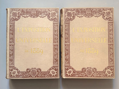 L'Exposition Universelle de 1889, E. Monod (Exposición Universal de París) - E. Dentu Éditeur, 1890