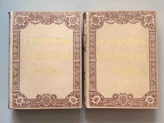 L'Exposition Universelle de 1889, E. Monod (Exposición Universal de París) - E. Dentu Éditeur, 1890