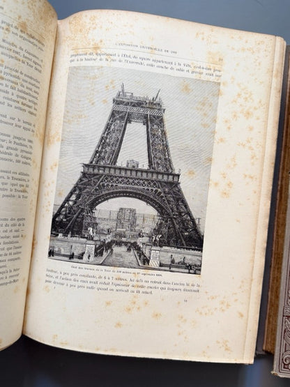 L'Exposition Universelle de 1889, E. Monod (Exposición Universal de París) - E. Dentu Éditeur, 1890