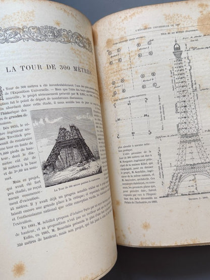 L'Exposition Universelle de 1889, E. Monod (Exposición Universal de París) - E. Dentu Éditeur, 1890
