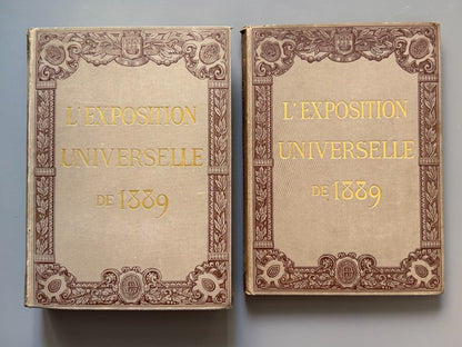L'Exposition Universelle de 1889, E. Monod (Exposición Universal de París) - E. Dentu Éditeur, 1890