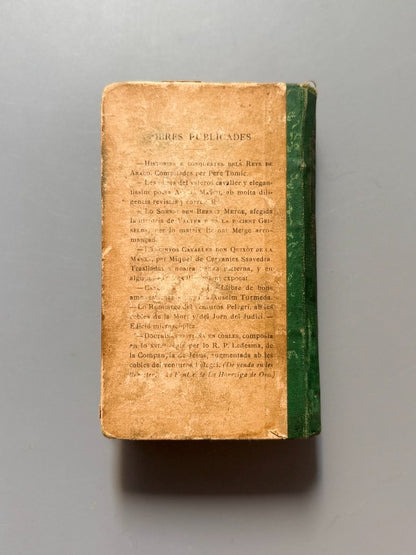 La vida de Llatzer de Tormes, Diego Hurtado de Mendoza (1ª ed. cat.) - Barcelona, 1892