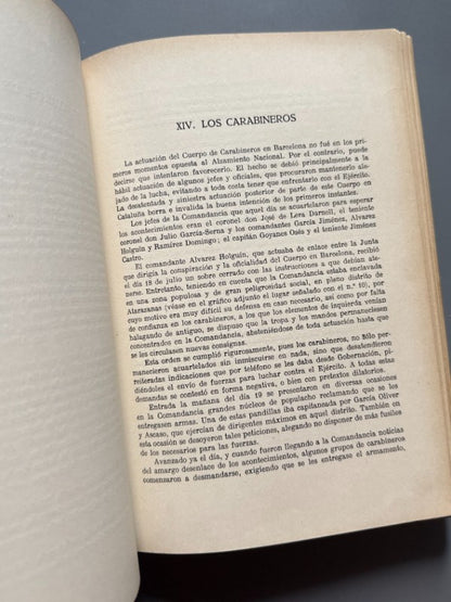 El alzamiento, la revolución y el terror en Barcelona, Francisco Lacruz (dedicado) - 1943