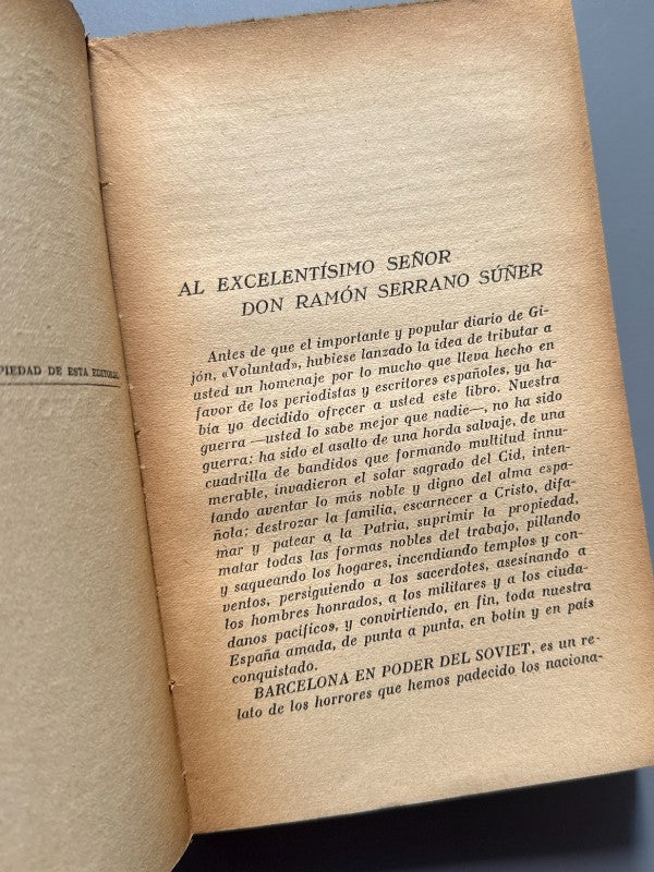 Barcelona en poder del soviet, Antonio Guardiola - Editorial Maucci, ca. 1940