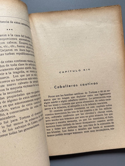 Estampas de dolor y de sangre, José Monlló Panisello - Imprenta y Librería Algueró y Baiges, 1940
