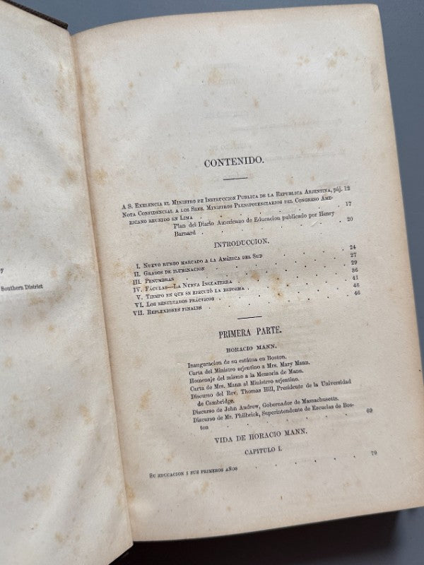 Las escuelas: base de la prosperidad i de la república de los Estados Unidos - Nueva York, 1866