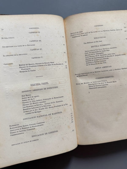 Las escuelas: base de la prosperidad i de la república de los Estados Unidos - Nueva York, 1866