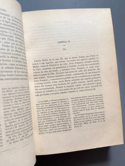 Munda Pompeiana, José y D. Manuel Oliver Hurtado + dos discursos - Imprenta de Manuel Galiano, 1861