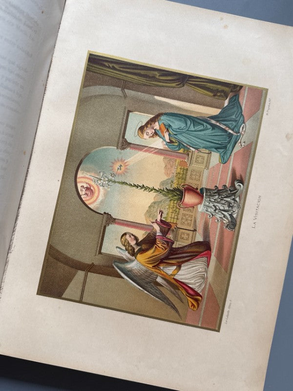 Vida de la Virgen María, Vicente de la Fuente - Montaner y Simón, 1877-1879