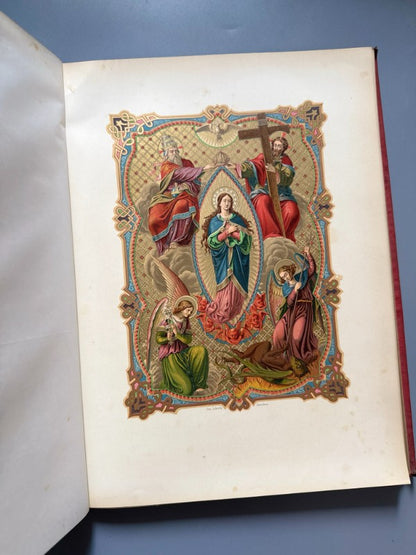 Vida de la Virgen María, Vicente de la Fuente - Montaner y Simón, 1877-1879