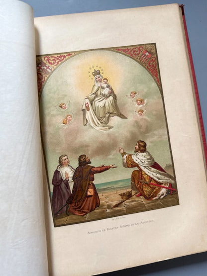 Vida de la Virgen María, Vicente de la Fuente - Montaner y Simón, 1877-1879