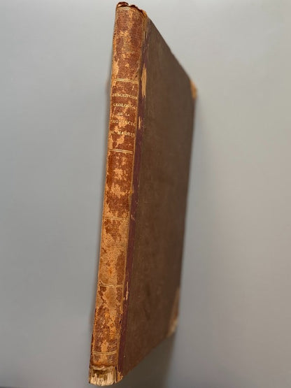 Descripción física y geológica de la provincia de Madrid, Casiano de Prado - Imprenta Nacional, 1864