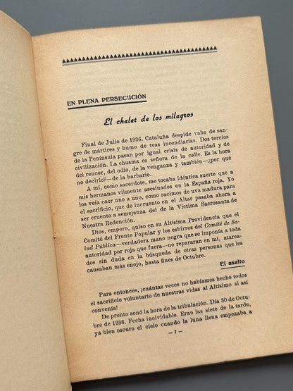 Cómo escapé de los rojos... (dedicado - 1ª ed.) - Ediciones Rayfe, 1938