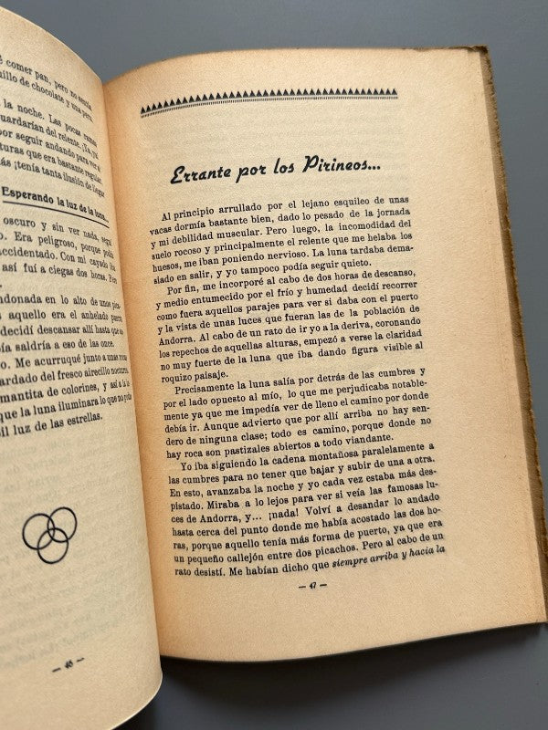 Cómo escapé de los rojos... (dedicado - 1ª ed.) - Ediciones Rayfe, 1938