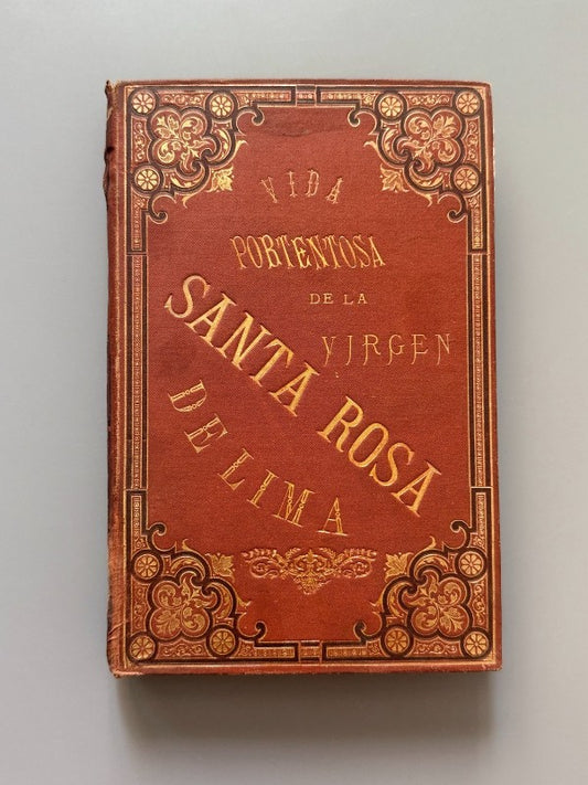 Vida portentosa de la Virgen Santa Rosa de Lima - Librería y Tipografía Católica, 1886