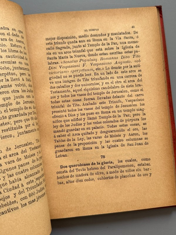 Breve descripción y plano de la ciudad de Jerusalén - Clemente Padró y Pou, 1890