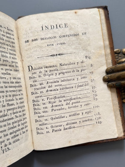 Curso elementar de poesía, D. M. C. y C. P. - Imprenta de José Torner, 1828