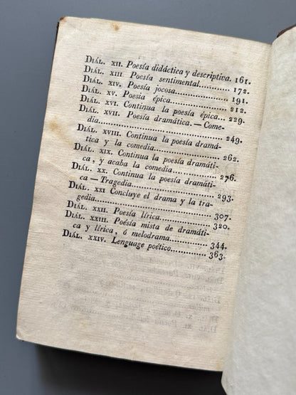 Curso elementar de poesía, D. M. C. y C. P. - Imprenta de José Torner, 1828