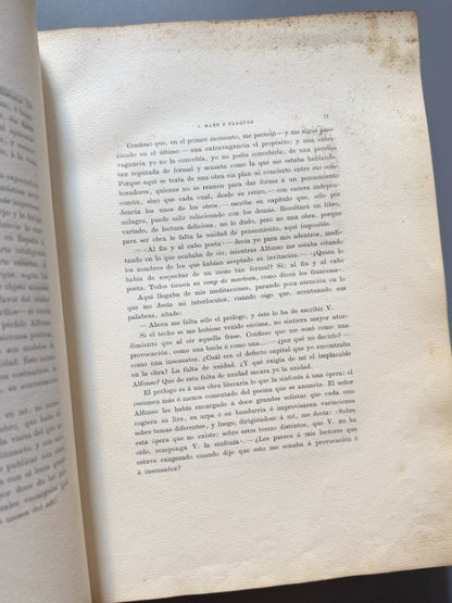 Los meses (dedicatoria de Mañé y Flaquer) - Imprenta de Henrich y Comp., 1889