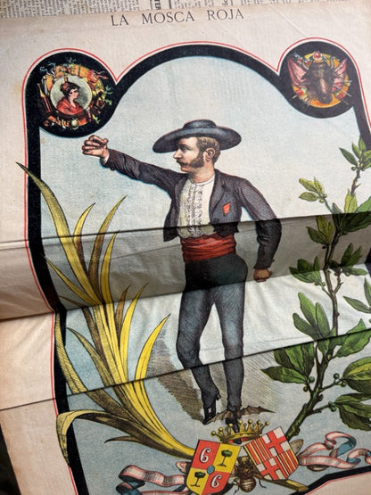 La Mosca Roja, periódico político joco-serio - Texidó y Parera, 1881-1884 - Antigularia (detalle 12)