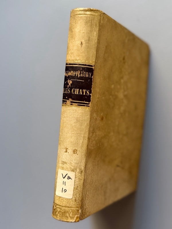 Les chats, Champleury - J. Rothschild Éditeur, 1870