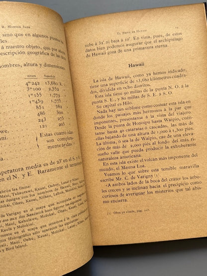 El Reino de Hawaii, R. Monner Sans - Librería de Juan Llordachs, 1883