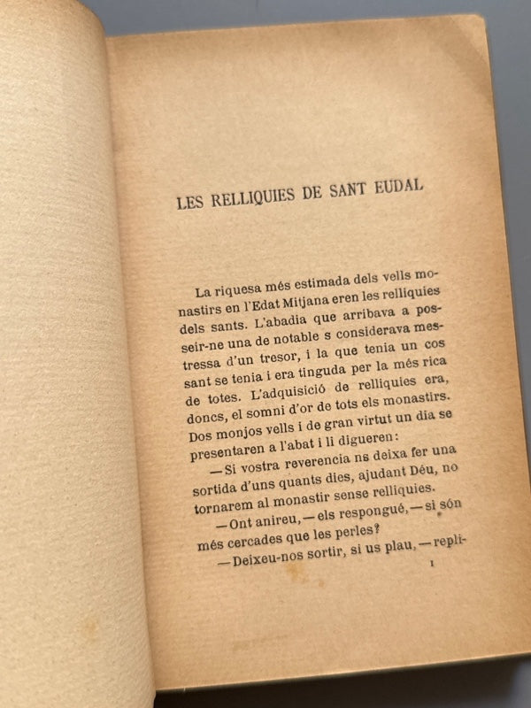 Rondalles: Obra póstuma, Jacinto Verdaguer - Tip. L'Avenç, 1905