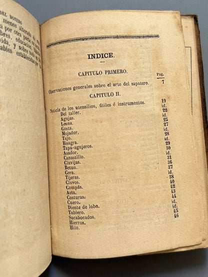 Manual del botero y del zapatero, J. Morin - Imp. de D. Francisco Diaz Pedregal, 1859
