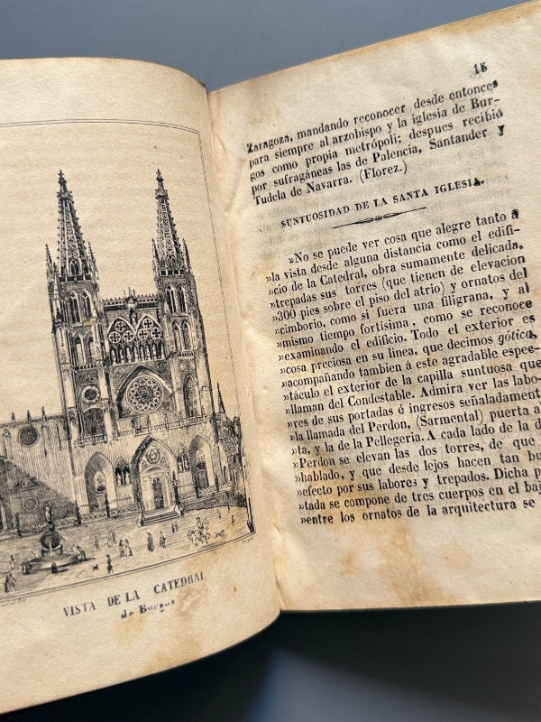 Historia de la Catedral de Burgos, Pedro Orcajo - Sergio de Villanueva, 1847