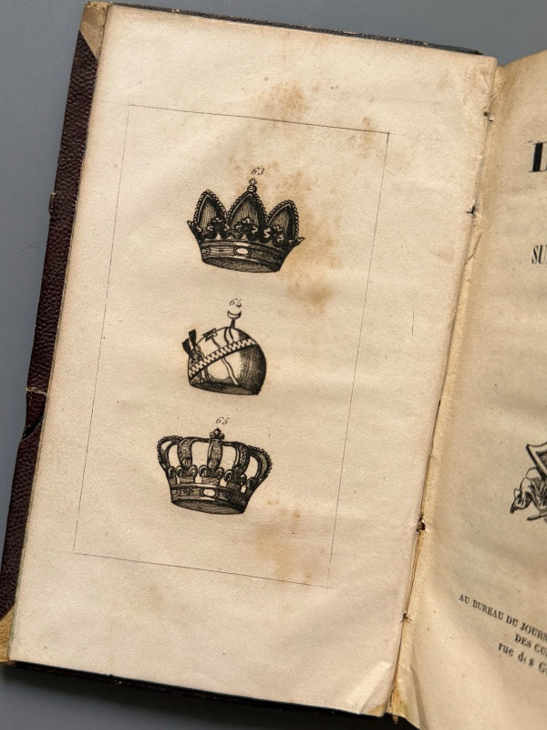 Cours abrégé de blason. Ordres de chevalerie - París, 1840